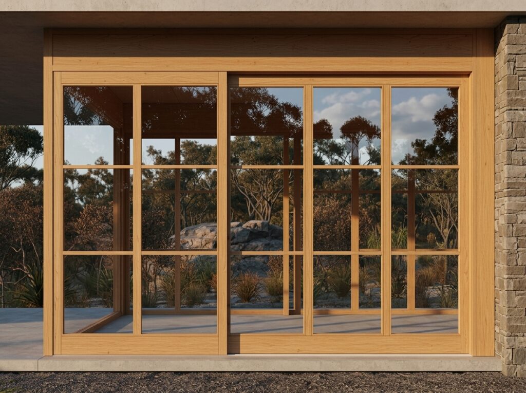 custom timber windows and doors services installation construction builder architects home residential modern melbourne vic australia