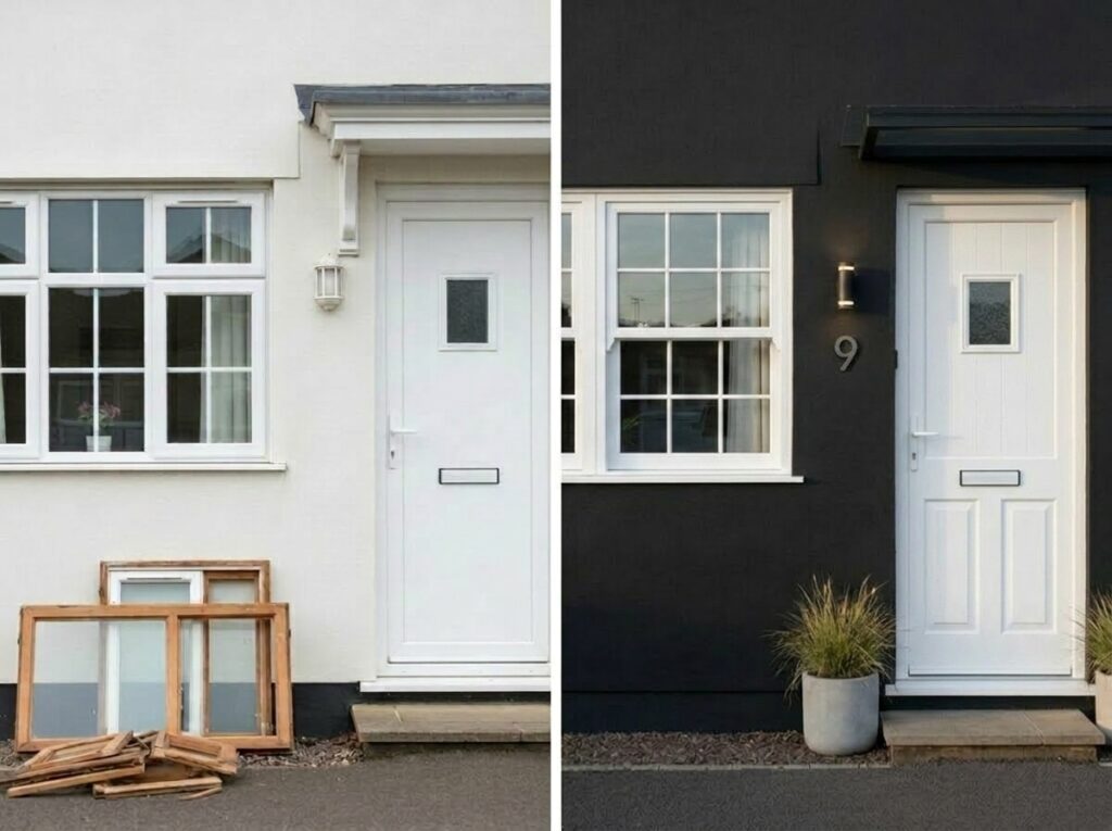custom timber windows and doors services installation construction builder architects home residential modern melbourne vic australia
