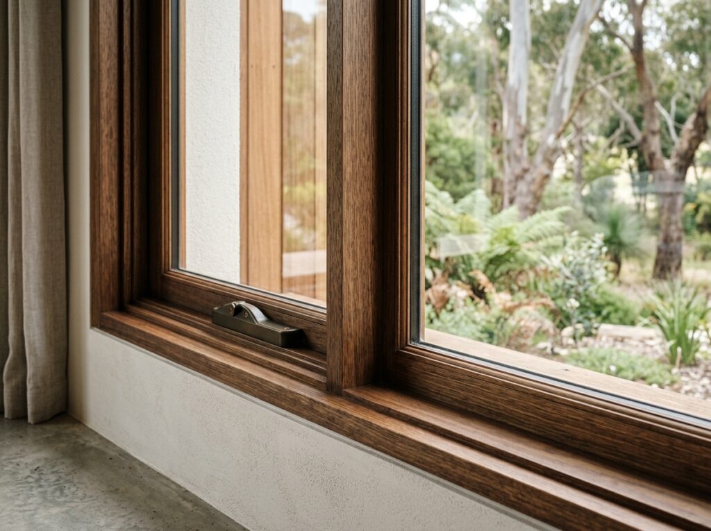 Timber window in home 202607140647